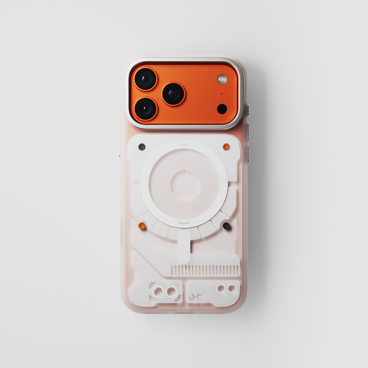 Unicraft No.01 Pure For iPhone 17-The Clarity of Logic | unicraft